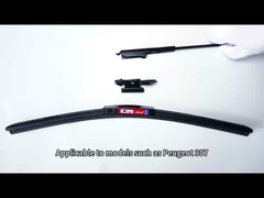 Kratzfeste Wischerblätter Hochdichte Regenwindschutzscheibenwischer