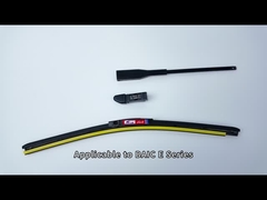 Anpassungsfähige leise Windschutzscheibenwischer Rahmenlose Autos Windschutzscheibenwischerblätter