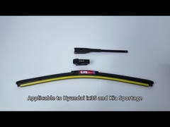 Universeller Rückwindschutzscheibenwischer Ersatz Wetterfest Rückwindschutzscheibenwischer